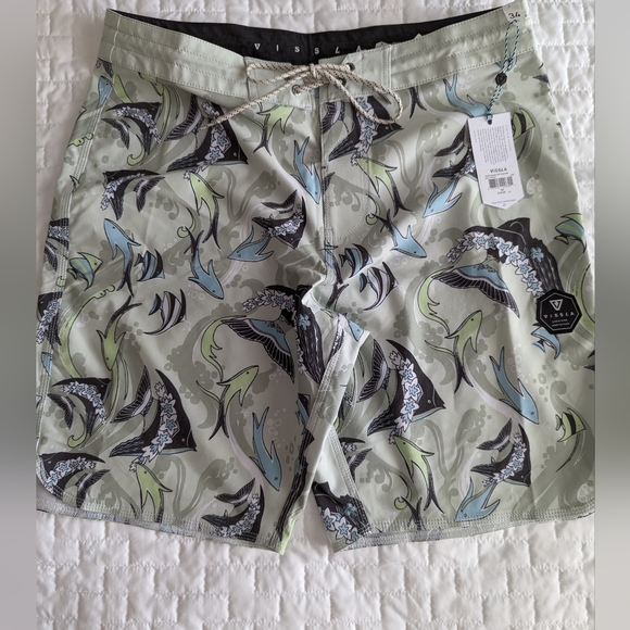 Vissla Men's Boardshorts Size 34 New Surf - Picture 1 of 4